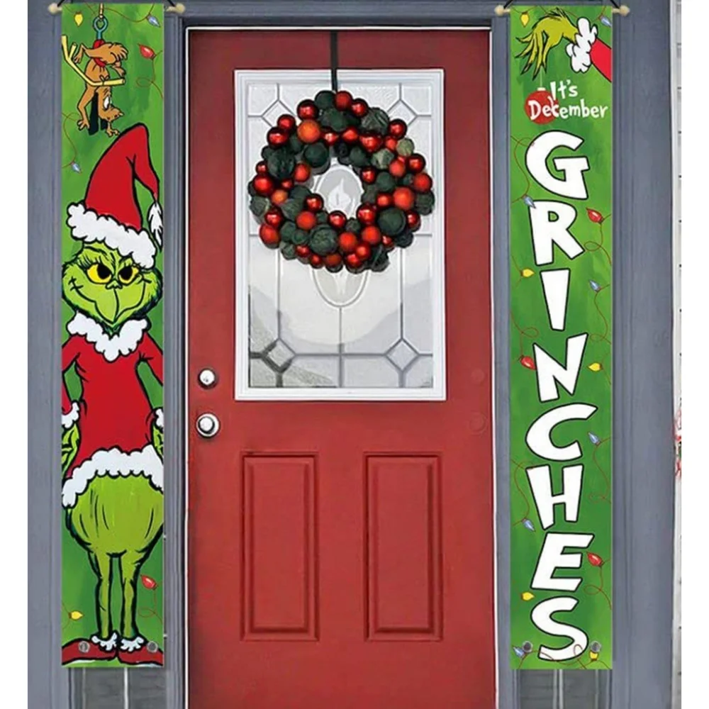Grinch door panels